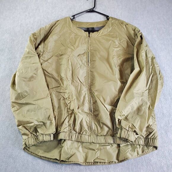 Bobeau Jacket Womens Medium Green B Collection Bryce Lightweight Windbreaker - Picture 1 of 10